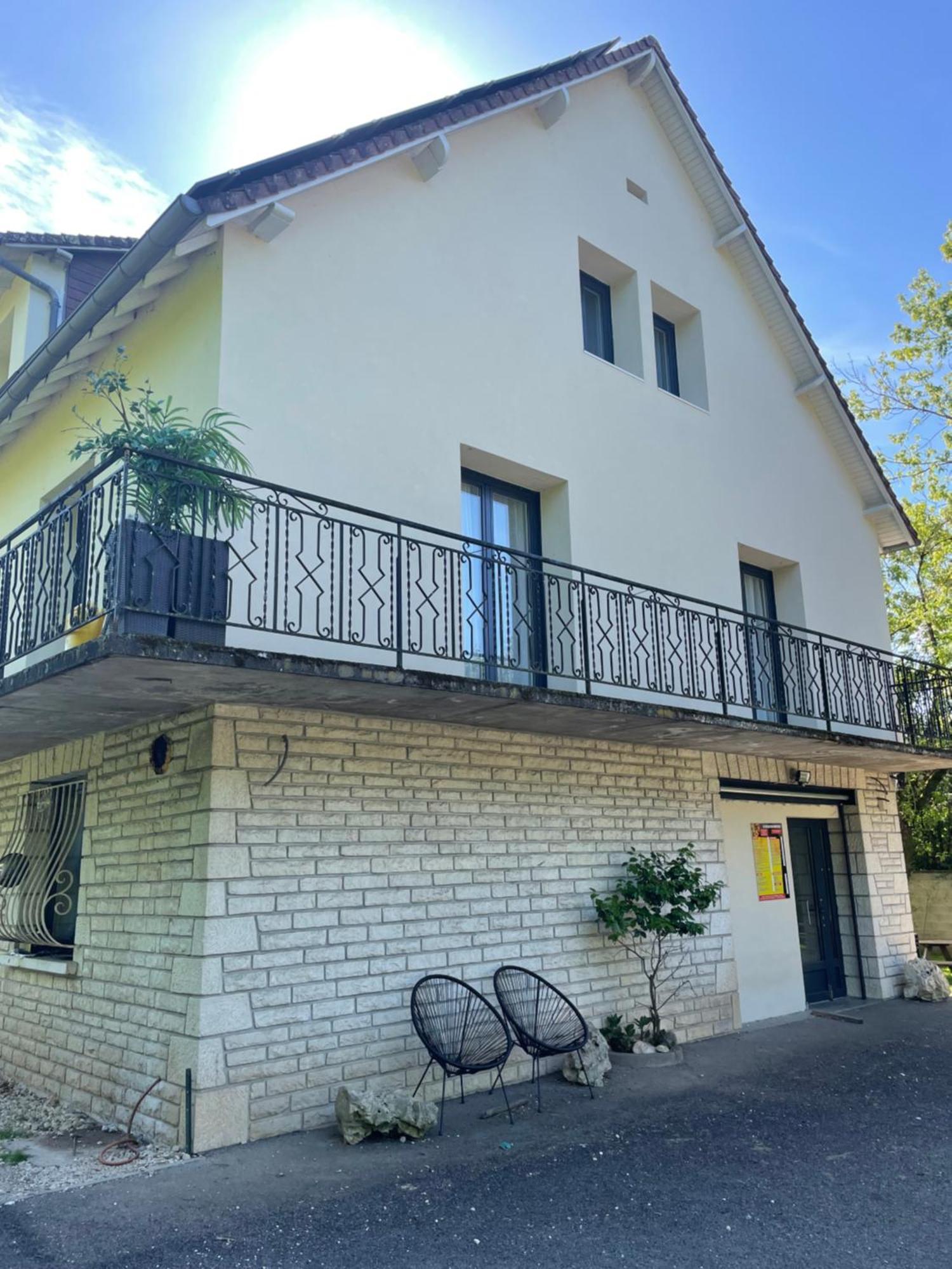 Chambre Double Ussac Bagian luar foto